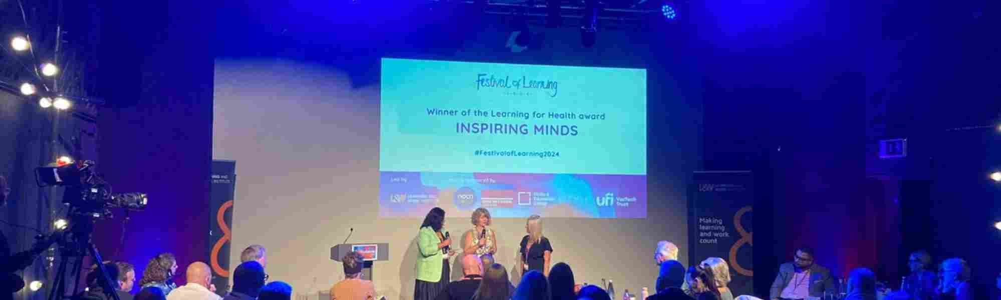 Learning For Health Award.